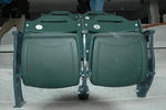 FLUSHING, NY - FEBRUARY 12:  A pair of stadium seats are shown at Citi Field, new home of the New York Mets scheduled to open for the 2009 season, February 12, 2008 in Flushing, New York.  (Photo by Andy Marlin/Getty Images)