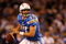 SAN DIEGO - JANUARY 03:  Philip Rivers #17 of the San Diego Chargers drops back to pass against the Indianapolis Colts during their AFC Wild Card Game on January 3, 2009 at Qualcomm Stadium in San Diego, California. The Chargers defeated the Colts 23-17 in overtime. (Photo by Harry How/Getty Images)
