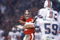 STANFORD, CA - JANUARY 20:  Quarterback Joe Montana #16 of the San Francisco 49ers throws a pass in Super Bowl XIX against the Miami Dolphins at Stanford Stadium on January 20, 1985 in Stanford, California. The 49ers won 38-16. (Photo by George Rose/Getty Images)