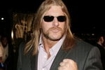 ORANGE, CA - MAY 08:  Wrestler Triple H arrives at the Lions Gate Premiere of 'See No Evil' at the Century Stadium Promenade 25 on May 8, 2006 in Orange, California.  (Photo by Michael Buckner/Getty Images)