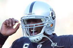 OAKLAND, CA - NOVEMBER 2:  Quarterback JaMarcus Russell #2 of the Oakland Raiders reacts after throwing an interception during the game against the Atlanta Falcons on November 2, 2008 at the Oakland-Alameda County Coliseum in Oakland, California. The Falcons defeated the Raiders 24-0. (Photo by Jed Jacobsohn/Getty Images)