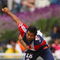 CAPE TOWN, SOUTH AFRICA - APRIL 19:  Pradeep Sangwan of Delhi in action during the  IPL T20 match between Delhi Daredevils and Kings XI Punjab on April 19, 2009 in Cape Town, South Africa.  (Photo by Tom Shaw/Getty Images)