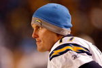 PITTSBURGH - JANUARY 11:  Philip Rivers #17 of the San Diego Chargers looks on from the sidelines against the Pittsburgh Steelers during their AFC Divisional Playoff Game on January 11, 2009 at Heinz Field in Pittsburgh, Pennsylvania. Steelers won 35-24. (Photo by Chris Graythen/Getty Images)