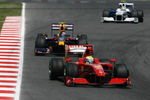 BARCELONA, SPAIN - MAY 10:  Felipe Massa of Brazil and Ferrari drives during the Spanish Formula One Grand Prix at the Circuit de Catalunya on May 10, 2009 in Barcelona, Spain.  (Photo by Paul Gilham/Getty Images)