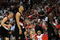 HOUSTON - APRIL 30:  Greg Oden #52, Brandon Roy #7 and Steve Blake #2 of the Portland Trail Blazers walk off the court during play against the Houston Rockets in Game Six of the Western Conference Quarterfinals during the 2009 NBA Playoffs at Toyota Center on April 30, 2009 in Houston, Texas. NOTE TO USER: User expressly acknowledges and agrees that, by downloading and or using this photograph, User is consenting to the terms and conditions of the Getty Images License Agreement.  (Photo by Ronald Martinez/Getty Images)