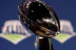 TAMPA, FL - JANUARY 30:  The Vince Lombardi Trophy is seen during the NFC Head coach press conference prior to Super Bowl XLIII held at the Tampa Convention Center on January 30, 2009 in Tampa, Florida.  (Photo by Chris Graythen/Getty Images)