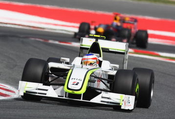 BARCELONA, SPAIN - MAY 10:  Rubens Barrichello of Brazil and Brawn GP drives on his way to finishing second during the Spanish Formula One Grand Prix at the Circuit de Catalunya on May 10, 2009 in Barcelona, Spain.  (Photo by Mark Thompson/Getty Images)