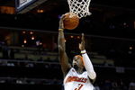 CHARLOTTE, NC - MARCH 13:  Gerald Wallace #3 of the Charlotte Bobcats drives to the basket during their game against the Houston Rockets at Time Warner Cable Arena on March 13, 2009 in Charlotte, North Carolina. NOTE TO USER: User expressly acknowledges and agrees that, by downloading and/or using this Photograph, user is consenting to the terms and conditions of the Getty Images License Agreement.  (Photo by Streeter Lecka/Getty Images)