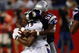 FOXBORO, MA - AUGUST 7: Ray Rice #39 of the Baltimore Ravens has his helmet knocked off as he is tackled by Jerod Mayo #51 of the New England Patriots during the preseason game at Gillette Stadium on August 7, 2008 in Foxboro, Massachusetts. (Photo by Jim Rogash/Getty Images)