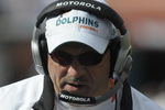 MIAMI, FL - JANUARY 4:  Coach Tony Sparano of the Miami Dolphins directs play against the Baltimore Ravens in an NFL Wildcard Playoff Game at Dolphins Stadium on January 4, 2009 in Miami, Florida.  (Photo by Al Messerschmidt/Getty Images) 