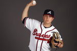 LAKE BUENA VISTA, FL - FEBRUARY 19:  Pitcher Kris Medlen of the Atlanta Braves poses for a photo during Spring Training Photo Day on February 19, 2009 at Champions Stadium at Walt Disney World of Sports in Lake Buena Vista, Florida.  (Photo by Chris Graythen/Getty Images)