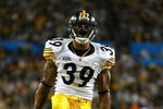 TAMPA, FL - FEBRUARY 01:  Running back Willie Parker #39 of the Pittsburgh Steelers reacts against the Arizona Cardinals during Super Bowl XLIII on February 1, 2009 at Raymond James Stadium in Tampa, Florida. Steelers won 27-23.  (Photo by Al Bello/Getty Images)
