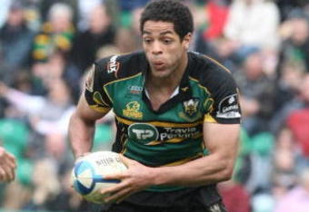 NORTHAMPTON- UNITED KINGDOM - APRIL 11 : Joe Ansbro of Northampton Saints in action during the European Challenge Cup Quarter Final match between Northampton Saints and Connacht at Franklins Gardens on April 11, 2009 in Northampton, England. (Photo by Pete Norton/Getty Images) 