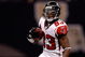 NEW ORLEANS - DECEMBER 07: Harry Douglas #83 of the Atlanta Falcons runs with the ball against the New Orleans Saints on December 7, 2008 at the Superdome in New Orleans, Louisiana. (Photo by Chris Graythen/Getty Images)