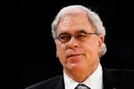 LOS ANGELES, CA - APRIL 27:  Head coach Phil Jackson of the Los Angeles Lakers looks on in the second half against the Utah Jazz in Game Five of the Western Conference Quarterfinals during the 2009 NBA Playoffs at Staples Center on April 27, 2009 in Los Angeles, California. NOTE TO USER: User expressly acknowledges and agrees that, by downloading and or using this photograph, User is consenting to the terms and conditions of the Getty Images License Agreement.  (Photo by Kevork Djansezian/Getty Images)
