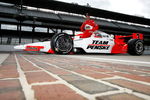 INDIANAPOLIS - MAY 09:  Helio Castroneves driver of the #3 Team Penske Dallara Honda poses for his qualifying photo during qualifying for the IRL IndyCar Series 93rd running of the Indianapolis 500 on May 9, 2009 at Indianapolis Motor Speedway in Indianapolis, indiana.  (Photo by Jonathan Ferrey/Getty Images)