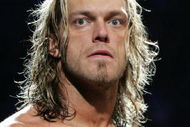 SYDNEY, AUSTRALIA - JUNE 15:  World Heavyweight Champion Edge during WWE Smackdown at Acer Arena on June 15, 2008 in Sydney, Australia.  (Photo by Gaye Gerard/Getty Images)