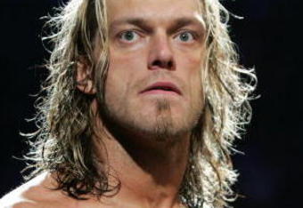 SYDNEY, AUSTRALIA - JUNE 15:  World Heavyweight Champion Edge during WWE Smackdown at Acer Arena on June 15, 2008 in Sydney, Australia.  (Photo by Gaye Gerard/Getty Images)