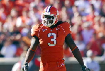 CLEMSON, SC - NOVEMBER 25: Duane Coleman #3 of the Clemson Tigers stands on the field during the game against the South Carolina Gamecocks at Memorial Stadium on November 25, 2006 in Clemson, South Carolina. South Carolina won 31-28. (Photo by Grant Halverson/Getty Images)