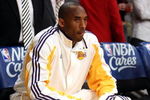 LOS ANGELES, CA - MAY 17:  Kobe Bryant #24 of the Los Angeles Lakers looks on from the bench before taking on the Houston Rockets in Game Seven of the Western Conference Semifinals during the 2009 NBA Playoffs at Staples Center on May 17, 2009 in Los Angeles, California. NOTE TO USER: User expressly acknowledges and agrees that, by downloading and or using this photograph, User is consenting to the terms and conditions of the Getty Images License Agreement.  (Photo by Stephen Dunn/Getty Images)