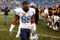 CHARLOTTE, NC - DECEMBER 27:  Hakeem Nicks #88 of the North Carolina Tar Heels walks off the field after a 31-30 defeat to the West Virginia Mountaineers during the Meineke Car Care Bowl on December 27, 2008 at Bank of America Stadium in Charlotte, North Carolina.  (Photo by Streeter Lecka/Getty Images)