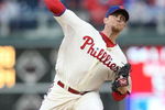 PHILADELPHIA - APRIL 08:  Brad Lidge #54 of the Philadelphia Phillies pitches against the Atlanta Braves at Citizens Bank Park on April 8, 2009 in Philadelphia, Pennsylvania.  (Photo by Nick Laham/Getty Images)