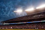 KANSAS CITY, MO - MAY 14:  A general view during the game between the Baltimore Orioles and the Kansas City Royals on May 14, 2009 at Kauffman Stadium in Kansas City, Missouri.  (Photo by Jamie Squire/Getty Images)