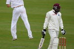 CHESTER-LE-STREET, ENGLAND - MAY 17:  Graham Onions of England celebrates taking the wicket of Chris Gayle of West Indies during day four of the 2nd npower test match between England and West Indies at The Riverside on May 17, 2009 in Chester-le-Street, England.  (Photo by Julian Finney/Getty Images)