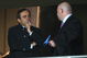 TURIN, ITALY - OCTOBER 21: UEFA president Michel Platini (L) prior to the UEFA Champions League Group H match between Juventus and Real Madrid at the Stadio Olimpico on October 21, 2008 in Turin, Italy. (Photo by Hamish Blair/Getty Images)