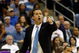 KANSAS CITY, MO - MARCH 21: Head Coach John Calipari of the Memphis Tigers points a finger from the sideline during their second round game against the Maryland Terrapins in the NCAA Division I Men's Basketball Tournament at the Sprint Center on March 21, 2009 in Kansas City, Missouri. The Tigers defeated the Terrapins 89-70. (Photo by Jamie Squire/Getty Images)