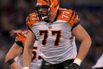 BALTIMORE - NOVEMBER 11:  Offensive lineman Andrew Whitworth #77 of the Cincinnati Bengals plays against the Baltimore Ravens at M&T Bank Staduim on November 11, 2007 in Baltimore, Maryland. Cincinnati defeated Baltimore 21-7.  (Photo by Doug Pensinger/Getty Images)