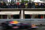 MONTE CARLO, MONACO - MAY 25:  Mark Webber of Australia and Red Bull Racing drives during the Monaco Formula One Grand Prix at the Monte Carlo Circuit on May 25, 2008 in Monte Carlo, Monaco.  (Photo by Paul Gilham/Getty Images)