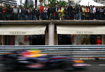 MONTE CARLO, MONACO - MAY 25:  Mark Webber of Australia and Red Bull Racing drives during the Monaco Formula One Grand Prix at the Monte Carlo Circuit on May 25, 2008 in Monte Carlo, Monaco.  (Photo by Paul Gilham/Getty Images)