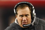 FOXBORO, MA - NOVEMBER 13: Coach Bill Belichick of the New England Patriots stands on the sidelines before the start of a game against the New York Jets at Gillette Stadium on November 13, 2008 in Foxboro, Massachusetts. (Photo by Jim Rogash/Getty Images)