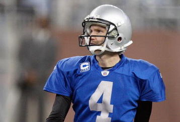 DETROIT , MI - NOVEMBER 27:  Jason Hanson #4 of the Detroit Lions follows his field goal kick during the game against the Tennessee Titans on November 27, 2008 at Ford Field in Detroit, Michigan. Tennessee won the game 47-10. (Photo by Gregory Shamus/Getty Images)