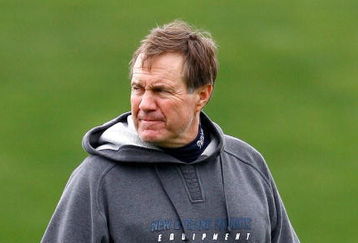 FOXBOROUGH - MAY 2: Coach Bill Bellichick watches during the New England Patriots Minicamp at Gillette Stadium May 2, 2009 in Foxborough, Massachusetts. (Photo by Jim Rogash/Getty Images)