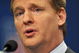 TAMPA, FL - JANUARY 30:  NFL Commissioner Roger Goodell addresses the media at the news conference prior to Super Bowl XLIII on January 30, 2009 at Tampa Convention Center in Tampa, Florida. (Photo by Drew Hallowell/Getty Images)