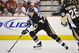 PITTSBURGH - MAY 08: Forward Evgeni Malkin #71 of the Pittsburgh Penguins skates with the puck against the Washington Capitals during Game Four of the Eastern Conference Semifinal Round of the 2009 Stanley Cup Playoffs at Mellon Arena on May 8, 2009 in Pittsburgh, Pennsylvania. (Photo by Jamie Sabau/Getty Images)