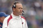 SEATTLE - NOVEMBER 16:  Defensive Coordinator Clancy Pendergast of the Arizona Cardinals watches the action during the game against the Seattle Seahawks on November 16, 2008 at Qwest Field in Seattle, Washington. (Photo by Otto Greule Jr/Getty Images)