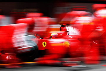 BARCELONA, SPAIN - MAY 09:  Felipe Massa of Brazil and Ferrari comes in for refuelling during qualifying for the Spanish Formula One Grand Prix at the Circuit de Catalunya on May 9, 2009 in Barcelona, Spain.  (Photo by Mark Thompson/Getty Images)