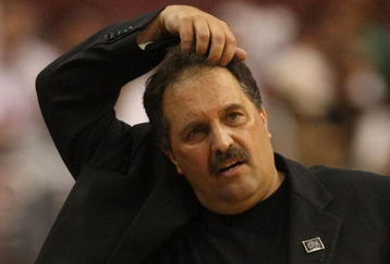 PHILADELPHIA - APRIL 30:  Head coach of the Orlando Magic, Stan Van Gundy on the sideline against the Philadelphia 76ers during Game Six of the Eastern Conference Quarterfinals at Wachovia Center on April 30, 2009 in Philadelphia, Pennsylvania. NOTE TO USER: User expressly acknowledges and agrees that, by downloading and or using this photograph, User is consenting to the terms and conditions of the Getty Images License Agreement.  (Photo by Nick Laham/Getty Images)