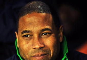 LONDON - FEBRUARY 11:  Jamaica coach John Barnes looks on during the International friendly match between Nigeria and Jamaica at the Den on Feruary 11, 2009 in London, England.  (Photo by Mike Hewitt/Getty Images)