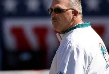 MIAMI - NOVEMBER 16:  Head coach Tony Sparano of the Miami Dolphins prepares for a game against the Oakland Raiders on November 16, 2008 at Dolphin Stadium in Miami, Florida. The Dolphins defeated the Raiders 17-15.  (Photo by Marc Serota/Getty Images)