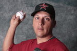 KISSIMMEE, FL - FEBRUARY 21:  Pitcher Russ Ortiz of the Houston Astros poses during photo day at Astros spring training complex on February 21, 2009 in Kissimmee, Florida.  (Photo by Marc Serota/Getty Images  (Photo by Marc Serota/Getty Images)