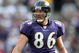 BALTIMORE - DECEMBER 17: Todd Heap #86 of the Baltimore Ravens looks on during the game against the Cleveland Browns at M&T Bank Stadium December 17, 2006 in Baltimore, Maryland. (Photo by Chris McGrath/Getty Images)