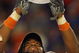 MIAMI - JANUARY 08: Brandon Spikes #51 of the Florida Gators holds up the winning trophy after the FedEx BCS National Championship Game against the Oklahoma Sooners at Dolphin Stadium on January 8, 2009 in Miami, Florida. (Photo by Eliot J. Schechter/Getty Images)