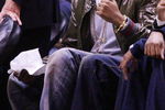 EAST RUTHERFORD, NJ - MARCH 27:  Musician Jay-Z attends the game between the Los Angeles Lakers and the New Jersey Nets during the game on March 27, 2009 at the Izod Center in East Rutherford, New Jersey. NOTE TO USER: User expressly acknowledges and agrees that, by downloading and/or using this Photograph, User is consenting to the terms and conditions of the Getty Images License Agreement.  (Photo by Chris McGrath/Getty Images)