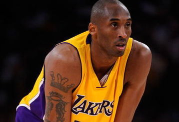 LOS ANGELES, CA - MAY 21:  Kobe Bryant #24 of the Los Angeles Lakers looks on against the Denver Nuggets in Game Two of the Western Conference Finals during the 2009 NBA Playoffs at Staples Center on May 21, 2009 in Los Angeles, California. NOTE TO USER: User expressly acknowledges and agrees that, by downloading and or using this photograph, User is consenting to the terms and conditions of the Getty Images License Agreement.  (Photo by Kevork Djansezian/Getty Images)