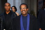 FAIRBURN, GA - FEBRUARY 8:  Attorney Johnnie Cochran attends 'An Intimate Evening with Evander and Friends', a benefit dinner and silent auction at the estate of former heavyweight boxing champion Evander Holyfield, on February 8, 2003 in Fairburn, Georgia. (Photo by Vince Bucci/Getty Images)