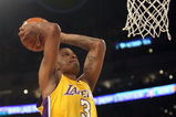 LOS ANGELES, CA - MAY 12:  Trevor Ariza #3 of the Los Angeles Lakers goes up for a dunk in the first quarter against the Houston Rockets in Game Five of the Western Conference Semifinals during the 2009 NBA Playoffs at Staples Center on May 12, 2009 in Los Angeles, California. NOTE TO USER: User expressly acknowledges and agrees that, by downloading and or using this photograph, User is consenting to the terms and conditions of the Getty Images License Agreement.  (Photo by Stephen Dunn/Getty Images)